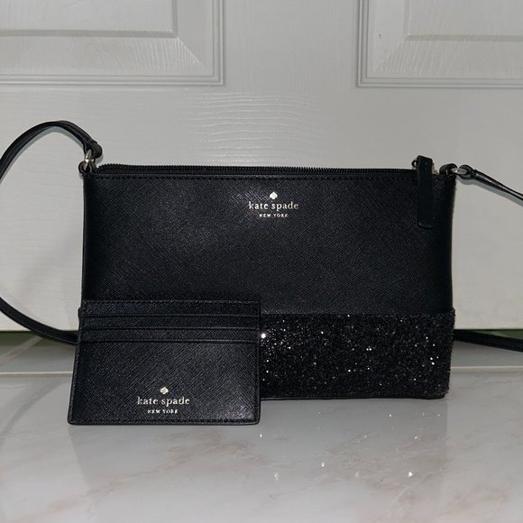 kate spade Bags Kate Spade Ramey Greta Court Glitter Saffiano